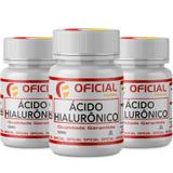 Kit 3 Ácido Hialurônico 50Mg 30 Cápsulas - Kits oficialfarma