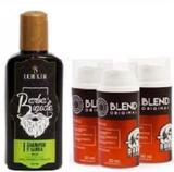 Kit 3 Blends Barba De Respeito + Shampoo Lorkin - 140ml