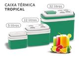 Kit 3 Caixa Térmica Cooler Combo De 32 L 12 L 5 Litros - Soprano