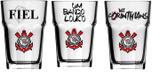 Kit 3 Copos Country Corinthians Timao - 400ml - Globimport
