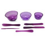 KIT 3 Cubetas + 5 Espátulas Para Estética - Lilás - Estek