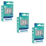 Kit 3 Lâmpadas Philips Pingo Led Ultinon 6000kW5w T10 Branca - Phillips