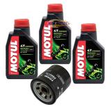Kit 3 Litros de Óleo Motor Motul 5000 10w30 + Filtro Óleo Fram PH6017A - Motul+fram
