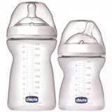 Kit 3 Mamadeiras Chicco Step Up 250ml+ 330ml (Fluxo Médio+Fluxo Rápido)