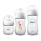 Kit 3 Mamadeiras Pétala 125 260 330ml Flamingo - Philips Avent