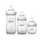 Kit 3 Mamadeiras Pétala 125,260 e 330 Ml Avent SCD101/03 - Philips avent