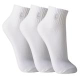 Kit 3 Meias Lupo Cano Médio Cor Branco