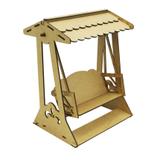 Kit 3 Miniatura Para Decoração e Festas Modelo Balança Jardim 21x17x28 Mdf Madeira - Atacadão do artesanato mdf
