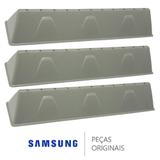 Kit 3 pás filtro batedor do cesto lavadora lava e seca samsung - dc66-00493a