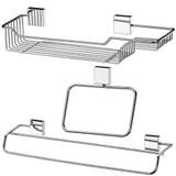 Kit 3 Peças Para Banheiro Aço Inox Fixação Por Parafuso - Future