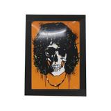 Kit 3 Quadros Decorativos Caveira Rock - Rockcine