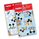 Kit 30 Sacos Presente Laço Cartão Mickey Disney 60X90Cm - Cromus
