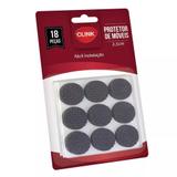 Kit 36 Protetores De Móveis De Borracha 2,5cm - Clink