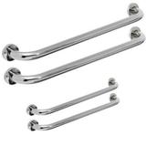 Kit 4 Barras de Apoio 40 e 60cm alça suporte Deficiente Idoso Inox Banheiro GT845 - Lorben