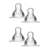 Kit 4 bicos mam (2 fluxo rápido 4m+ 2 extra rápido 6m+)