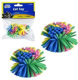 Kit 4 brinquedos para gato pom pom - Western pet