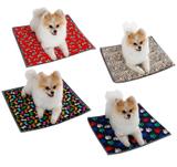 Kit 4 Colchonete Almofada Pet Para Cachorro e Gato Lavável 45x45cm - Bf
