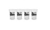 Kit 4 Copos Shot O Poderoso Chefão The Godfather 60ml Whisky - Vaca design