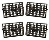 Kit 4 Difusores Saida Ar Palio Siena Strada Idea 08 a 12 - Plastparts