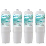 Kit 4 Filtro Refil Para Purificador de Água Soft by Everest - Plus, Star, Slim, Fit e Baby (todos) - Policarbon