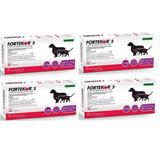 Kit 4 Fortekor 5mg Para Cães de 5 a 20kg e Gatos 2,5 a 10kg com 28 Comprimidos - Novartis - Elanco