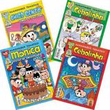 Kit 4 Gibi Hq Almanaque Temático Turma Da Mônica 39 41 42 43 - Panini comics