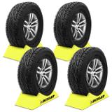 Kit 4 Pneus Dunlop Aro 16 255/70R16 111T Grandtrek AT3 Caminhonete Pick-UP SUV