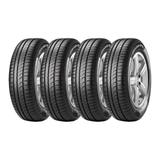 Kit 4 Pneus Para Chevrolet Onix Pirelli Aro 15 185/65R15 Cinturato P1 88H