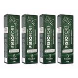 Kit 4 Pomadas Massageadora Fisiofort 150g - Bio Instinto