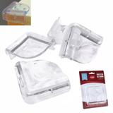 Kit 4 Protetores De Quina Silicone Mesa Para Bebês - Clink