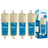 Kit 4 Refis para Purificadores Europa Noblesse Plus CTA Smart Planeta Água Nobles 1051