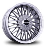 Kit 4 Rodas Aro17x7,5 Vittoria Ballina BBS 4X100/5X100 Et 35 GD
