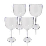 Kit 4 Taças Gin Transparente 550ml - KrystalON