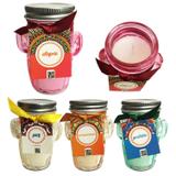 Kit 4 Velas Aromática Decorativa Cacto Perfumada Vários Aromas - Tokio design
