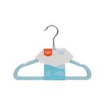 KIt 5 cabides de Veludo Infantil Cor Azul Buba 10640