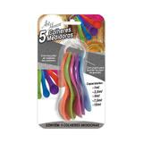 Kit 5 Colheres Medidoras Coloridas Com Argola Art House ZF2901