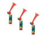 Kit 5 Cornetas Buzinas Manual Formatura Carnaval Copa Festas - Festas decor