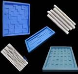 Kit 5 Moldes Silicone Formas Decorativas 3d - Xmoldes formas 3d