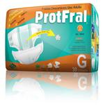 Kit 5 Pct Fralda Geriatrica Protfral Econom. G - 150 Unds