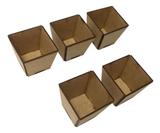 Kit 5 Unidades De Cachepô Vaso Em Mdf Cru - Eptcel arte em mdf