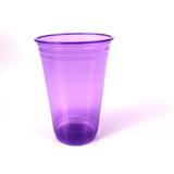 Kit 500 Copos Neon 300 Ml Brilha Na Luz Negra - Diversas Cores - Aluá festas