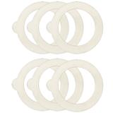 Kit 6 Borracha Anel Vedação 90mm p/ Pote Fido Bormioli Rocco