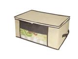 Kit 6 Caixa Organizadora Organizador Roup Coberta 45x45x20cm - Universal vendas