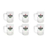 Kit 6 Canecas de Chopp Tradicional 300ml Tipo Alemã HKN - Decore fácil shop