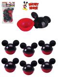 Kit 6 peças mini pote porta mix mickey mouse lembrancinhas 50ml - Plasútil
