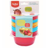Kit 6 Potes Para Papinha Meninas - Buba