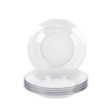Kit 6 Pratos Fundo Astral Duralex