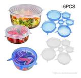 Kit 6 Tampas Universais de Silicone Veda Tudo - Clink