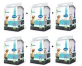 Kit 6 Tapete Higiênico Bamboo Ecológico para Cães 50 Un - Chalesco