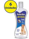Kit 6 unid. Shampoo Condicionador Anti-pulgas 3 em 1 - Petbrilho